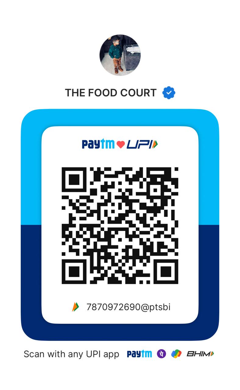 THE FOOD COURT official UPI QR